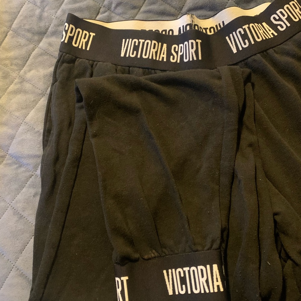 Black Victoria secret sport joggers